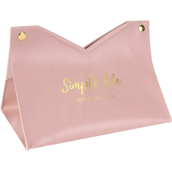 2 stk Bag Oppbevaring Bad og Husholdning Pu for Liv Enkelt Rom Stue Etui Holder Ansiktspleie Hjem Dispenser Håndkle Tabeller Pung Dekorasjon Soverom