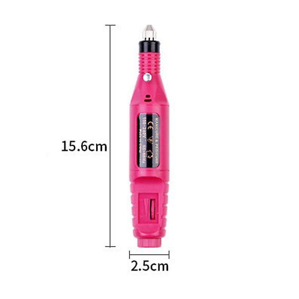 Professional Nail Drill Machine, 6 In1 Electric Nail File, Powerful And Quiet Nail Manicure Machine, Portable Manicure Pedicure Kit For Salon And Home