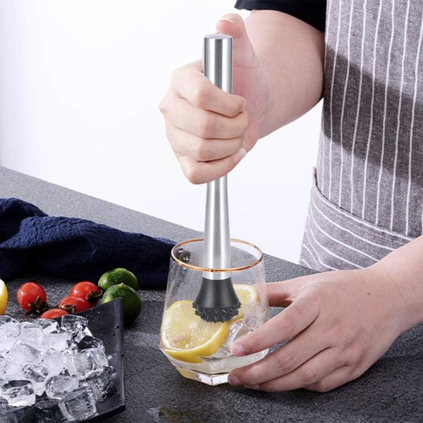 Spike Bar rustfrit stål knust popsicle citron knust omrøring pund popsicle bar forsyninger redskaber rustfrit stål knust popsicle bartender bar til