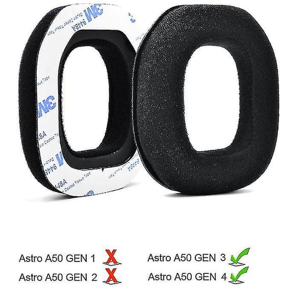 Reservede Ørepude til Astro Gaming A50 Trådløst Headset Gen3/gen4