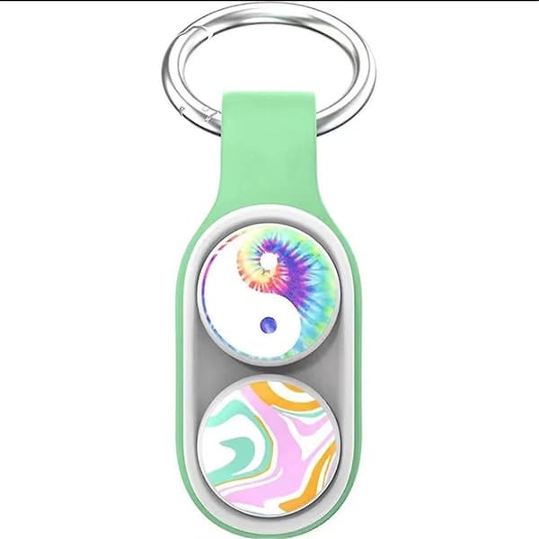 Poppuck Fidget Dekompression Legetøj Udgiv Elastisk Pop-up Magnetisk Finger Legetøj