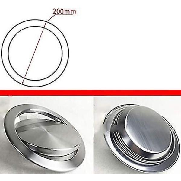 Steel Trash Flip Lid Trash Cover Flush Built-in Balance Swing Flip Trash Lid For Kitchen Countertops