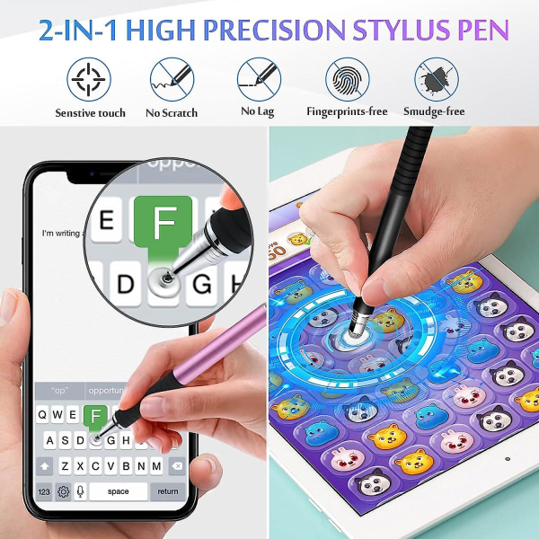 Stylus Pennor för pekskärmar, Ipad Pen Stylus Penna för Ipad, pekskärmar Kapacitiv skivspetspenna Ipad Pencil Tablet Stylus Pe