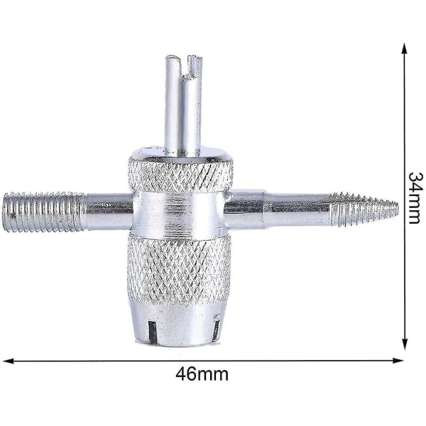 Venttiilin ytimen poistotyökalu 4 in 1 Rengasventtiilin varren poistotyökalu