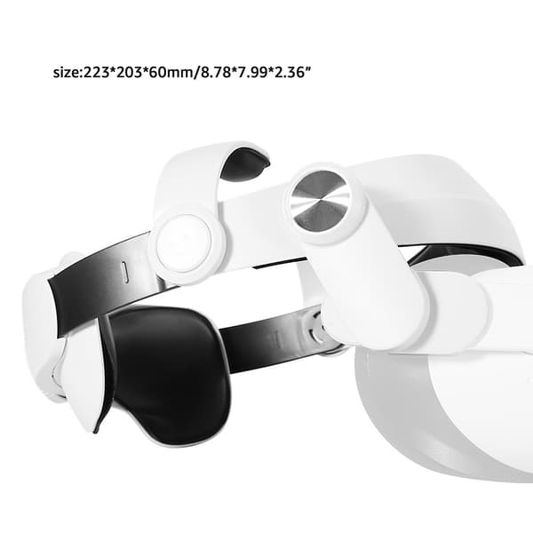 Justerbar hodebåndsstropp erstatning Vr hodebånd putepute for Quest 2 Elite