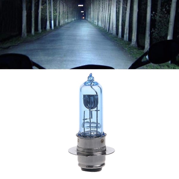 35w Led Moto P15d-25-1 Forlygtepærer Vandtæt Hi Lo Lampe Scooter Tågelys
