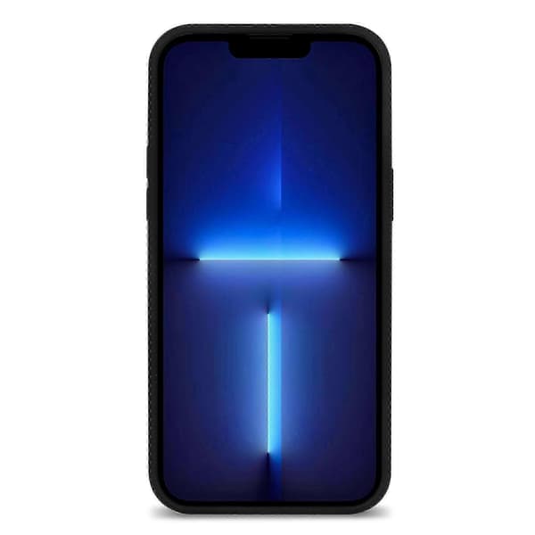 Flexibelt silikonskal kompatibelt med iPhone 13 Pro Max stötdämpande och fallsäkert Black