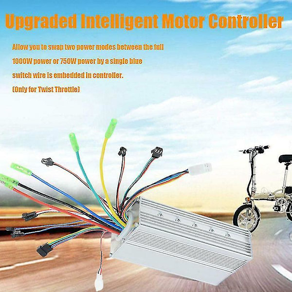 Elektrisk Cykel Controller Kit 350w 36/48v Ebike Konvertering Controllers