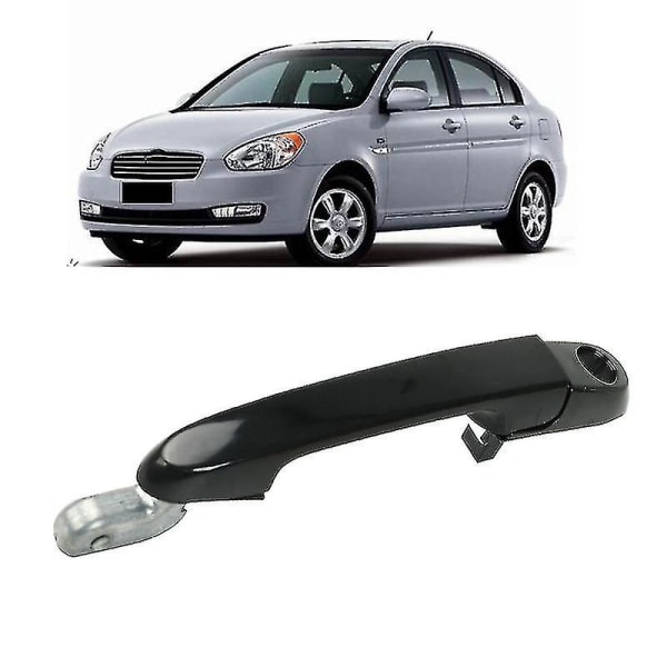 Bil främre vänster yttre dörrhandtag kompatibel med Hyundai Accent 2006-2011