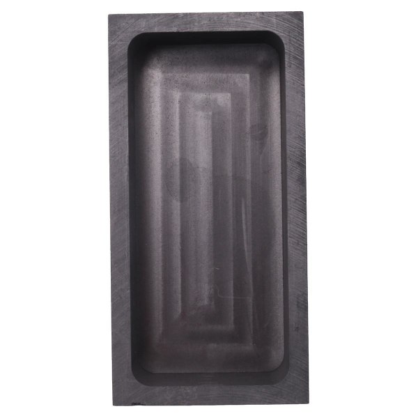 2 stk 1 kg grafittbarrestøpeform digelform for smelting støping raffinering gull sølv metall alu