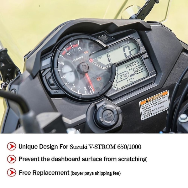 För V-strom Dl 650 1000 Dl650 Dl1000 V-strom650 V-strom1000 Cluster Anti Scratch Tpu Meter Film Screen Protector Dashboard Cover