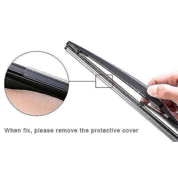 Bakre vindusviskerarm og -blad sett for Toyota Yaris 2001-2005