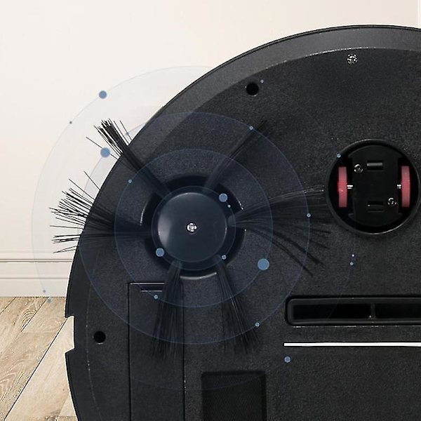 Robotdammsugare 5-i-1 Sladdlös Dammsugare Med LED-Stämningsljus Fuktande Dammsugare