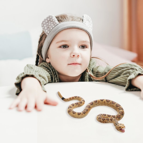 Modell Vuxna Trädgårdssnok Rekvisita Gummi Anaconda Läskig Orm Leksak Vattensnok Leksak