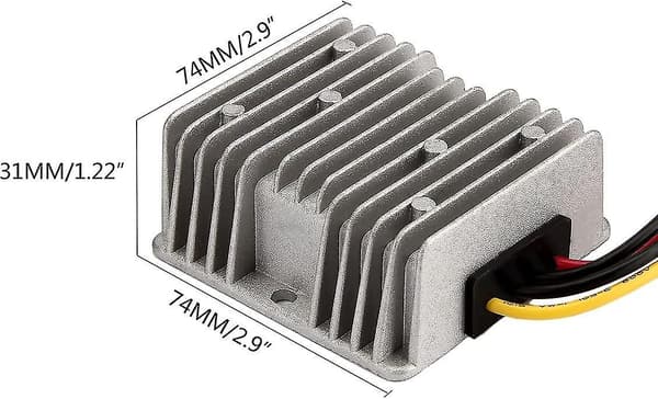 Dc spændingsomformer 48v til 12v 20a 240w