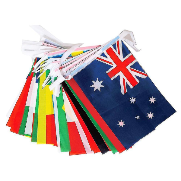 14x21cm String Flags 32 Land Grand Opening Party Events World Cup Flag Pulling Z19835