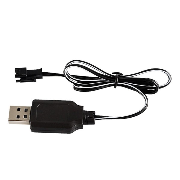 Opladningskabel Batteri USB-lader Ni-cd Ni-mh Batteripakke Sm-2p Stikadapter 4.8v 250ma Udgang Legetøj Bil