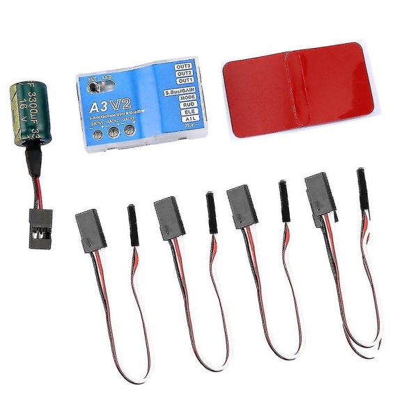 A3 Flyvekontrol Controller Stabiliseringssystem 6-akset Gyro til Fpv Rc Fly