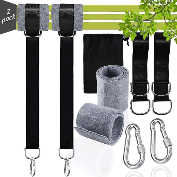 Hängmattsremmar Trädsvängremmar, (set om 2) Svingremmar Hängande Kit, Hängmattestol Hängande Kit