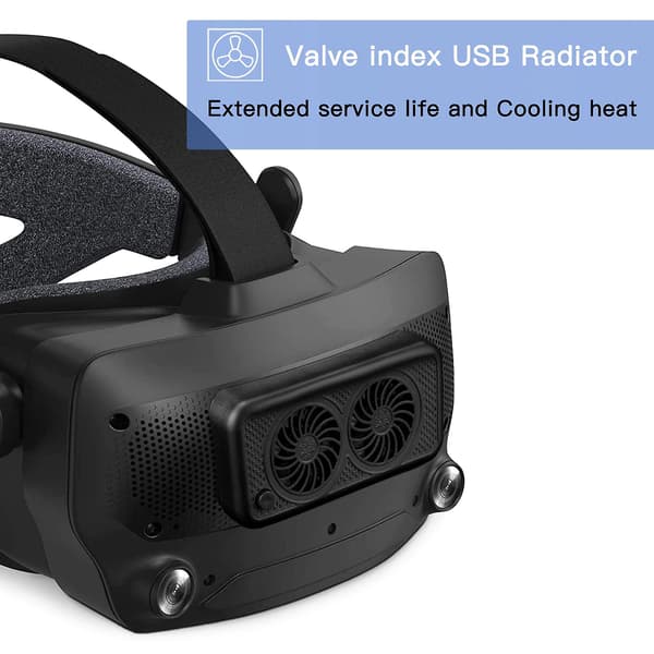 Vr-headset dobbelt ventilator køler egnet til Valve Index Vr-headset køling