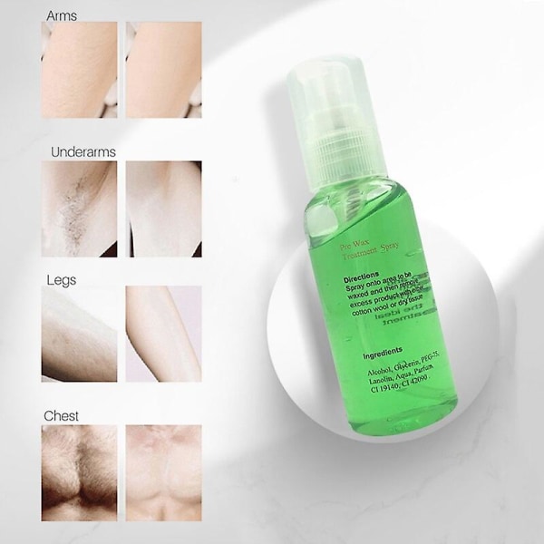 60ml 100% luonnollinen pysyvä karvanpoistosuihkehoito nestemäinen karvanpoisto