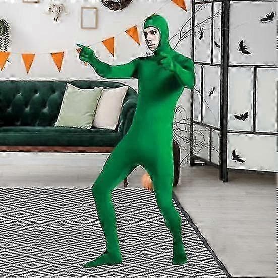 Heldragt med lynlåslukning til sceneoptræden, perfekt til Halloween, karneval og cosplay-begivenheder red 180cm