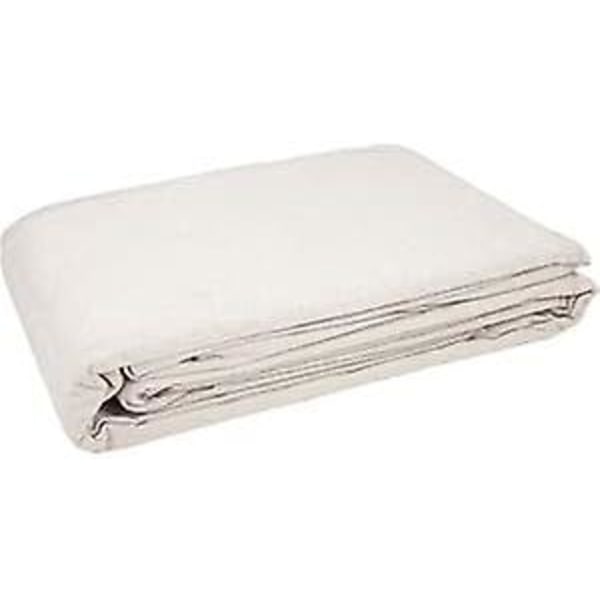 4x5 Canvas Drop Cloths Målarduk för Möbel- & Golvskydd - Allround Tjock Duk Canvas med Robust Dubbel