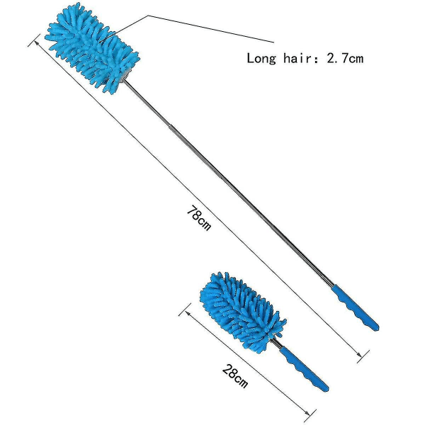 Microfiber Duster Telescoping Feather Dust Brushes Cleaner For Home Office