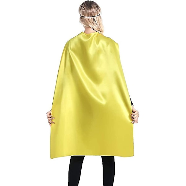 Voksen Superhelt Kappe Og Maske Til Mænd Og Kvinder - Halloween Vampyr Kappe Fest Klæd Ud Superhelt Kostume