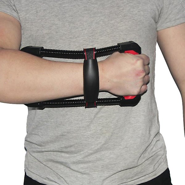 Håndgreb Arm Trainer Justerbar Anti-Slide Håndledsstøtte Håndledsstøtte Gym Håndtræner Trænings Fitness Udstyr 28 * 13 * 2 cm sort