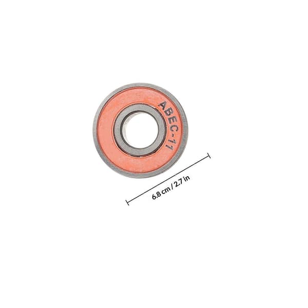 Skateboard Lejer Longboard Lejer til Skateboards 8 Stk Orange
