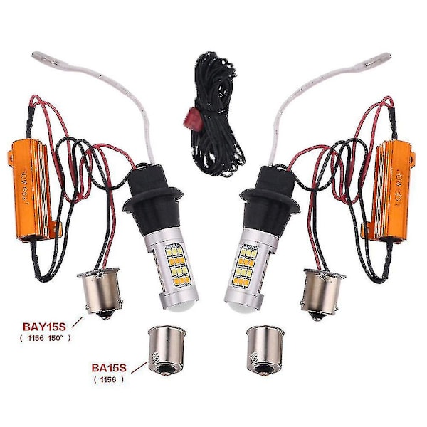 2kpl 1156 2835smd 42 lediä Auton kaksoiskytkin Drl Peruutussuuntavilkut