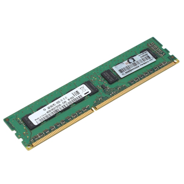 4GB 2Rx8 PC3-10600E 1.5V DDR3 1333MHz ECC Minne RAM Ubufret for Server Arbeidsstasjon (4G)