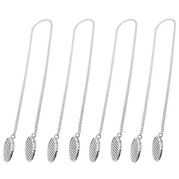 4 stk. Serviettkjede Serviettholder Serviettklips Kjede Fleksibel Lanyard Halsstropp For Eldre Eldre A