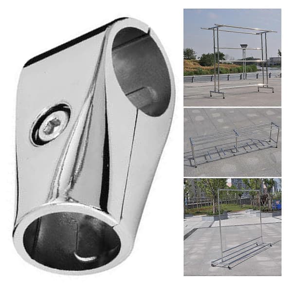 T-rørforbindelse Indvendig diameter 25 mm Aluminium 1x til bådhegn stillads