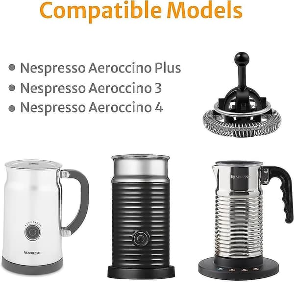1 kpl Vaahdotinlisävaruste Nespresso-koneille