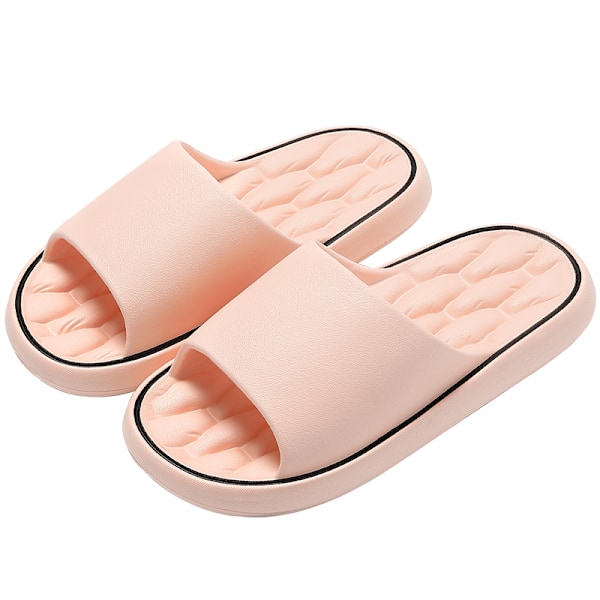 Sommer Nye Cloud Slippers Mænd Kvinder Strand Sandaler Tykke Platform EVA Blød Sål Mode Flip Flops Par Hjem Sko Morado 38-39