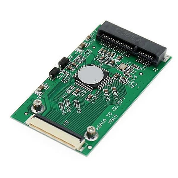 Mini SATA mSATA PCI-E SSD till 40-pin 1,8 tums ZIF-adapterkort