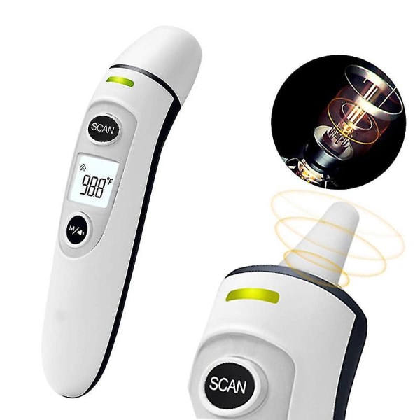 Elektronisk Termometer, Bärbar Termometer, Medicinsk Termometer Mätning: Öra, Pann, Objekt