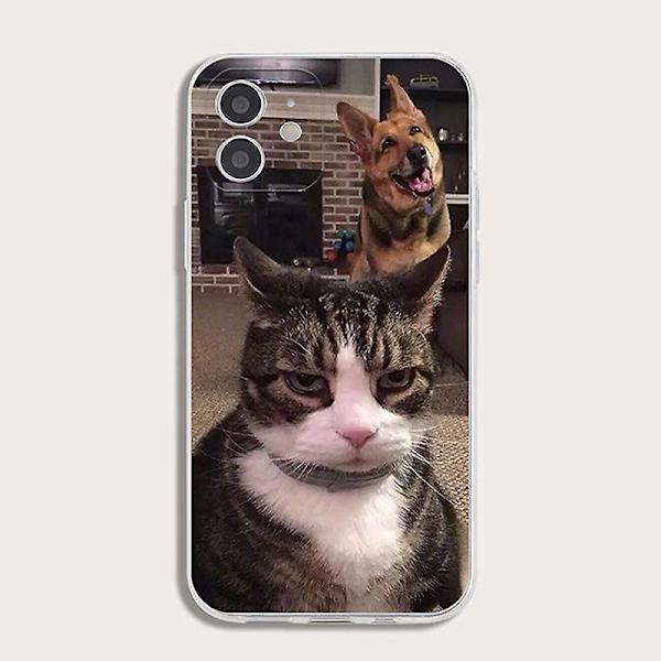 Passer til Apple Iphone 12 Etui Dyr Kattunge Og Valp Telefon Etui Morsomt Tpu Mykt Skall