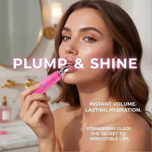 OVP Lip Gloss, Avansert Leppeforstørrende Nærende Leppeserum BerrySoda