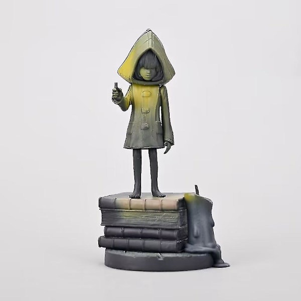 10cm Little Nightmares Nomes Six Actionfigur Samling Leksaker Julgåva Dock Med Försäljningsförpackning