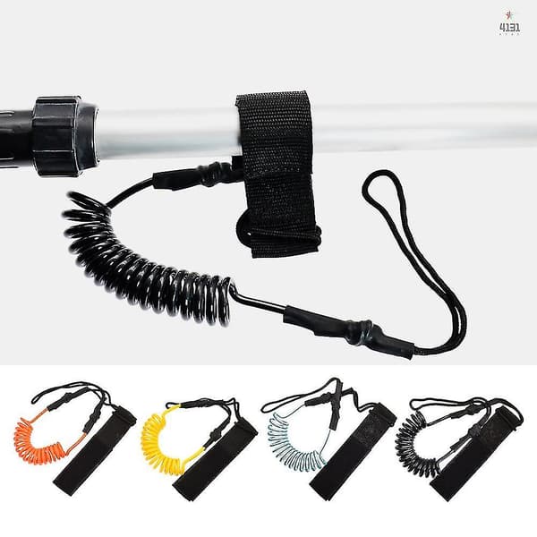 Paddle Board Leash Sup Paddle Stretchable Leash Surfboard Safety Rope Paddle Anti Lost
