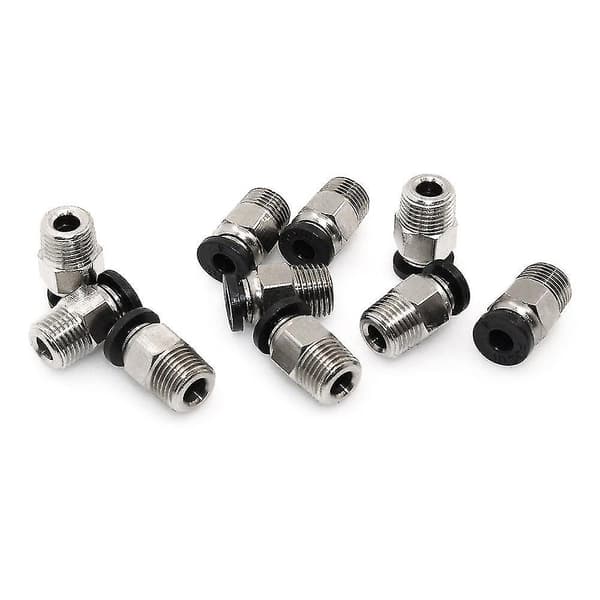 Pc4-m10 Han Straight Pneumatisk Pefe Rør Push til -v6 Fitting Connector Bowden Ekstruder 3d Printer