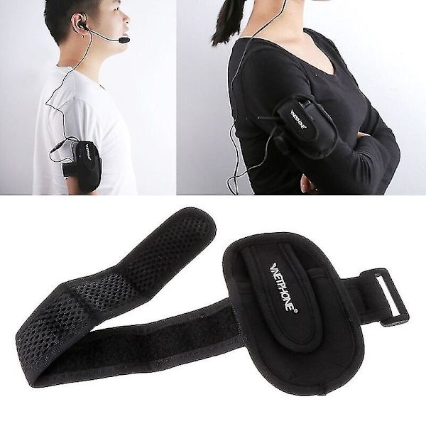 Dommer Intercom Armbåndstaske Headset Armbånd Headset Rider Bærbar Taske Etui E7ca