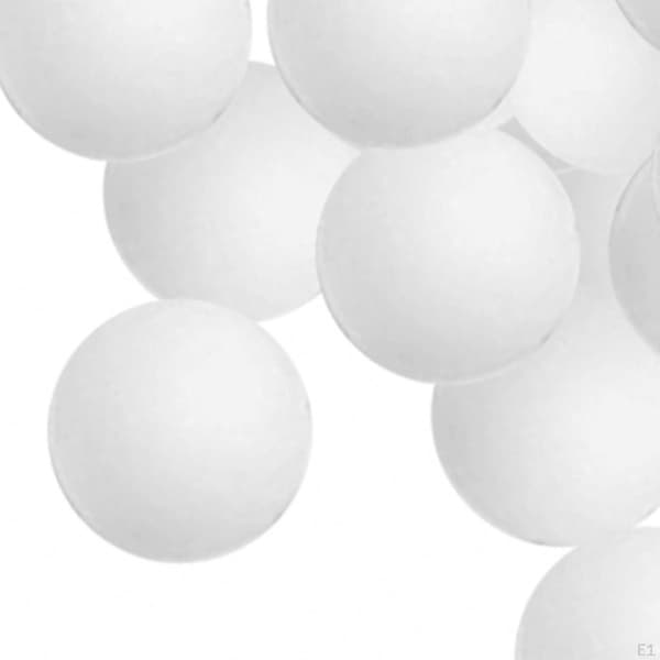 150 stk. 40 mm bordtennisbolde til børnefester og kæledyrslegetøj black