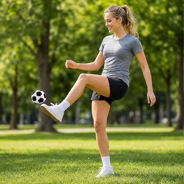 Fodboldstil Hacky Sack Footbag Bold Blød Kick Træning Udendørs Spil Legetøj til Børn Voksne C
