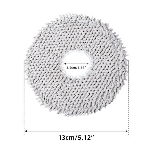 12 Kpl Pyyhkeitä X10+ & L10s Ultra/L10 Ultra Robotti-imurille, Mikrokuitu Märkä Mop Padit Tarvikkeet