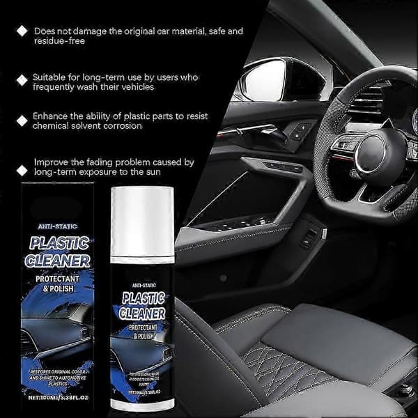 Plexus plastrengjøringsmiddel, beskyttelsesmiddel og poleringsmiddel 100ML 2pcs