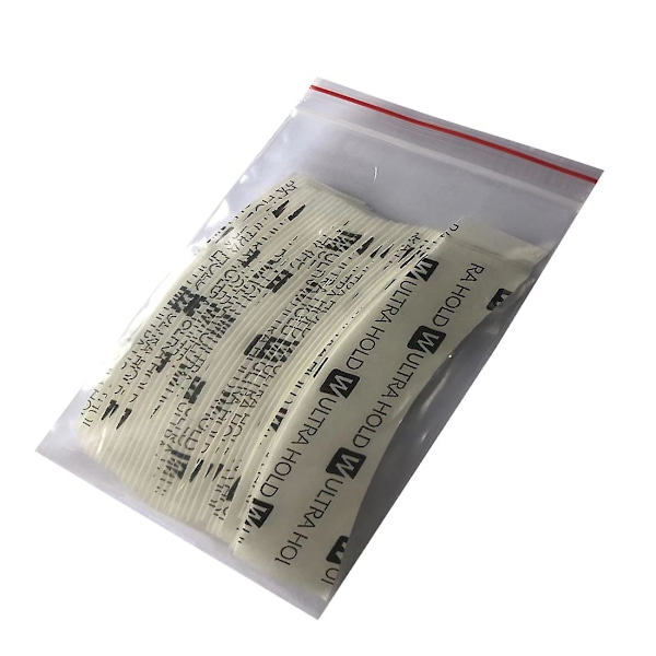 36 st/förpackning Ultra Hold Peruk Dubbelsidig Tejp Starkt Lim Hår System Förlängning Remsor Vattentät 36Pcs